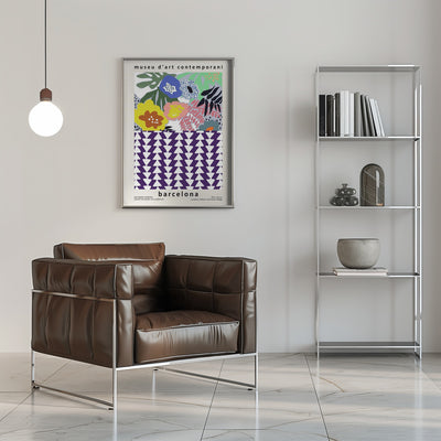 Museu D'art Contemporani Barcelona - Stretched Canvas, Poster or Fine Art Print I Heart Wall Art