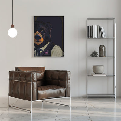 Bear - Stretched Canvas, Poster or Fine Art Print I Heart Wall Art