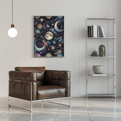 Lunar Magic - Stretched Canvas, Poster or Fine Art Print I Heart Wall Art