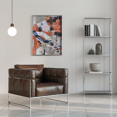 Vibrant Chaos - Stretched Canvas, Poster or Fine Art Print I Heart Wall Art