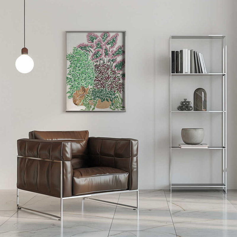 Monsoon Frontyard - Stretched Canvas, Poster or Fine Art Print