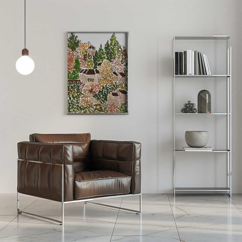 Autumn In Bavaria - Stretched Canvas, Poster or Fine Art Print