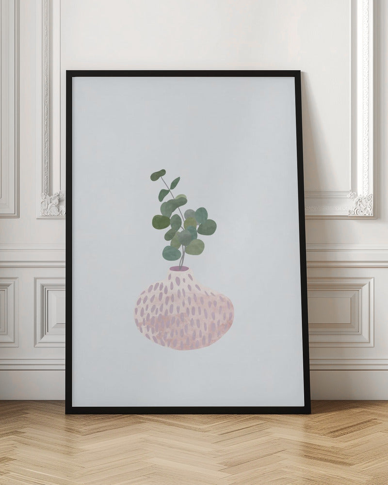 Scandi Japandi House Plant 1 - Stretched Canvas, Poster or Fine Art Print I Heart Wall Art