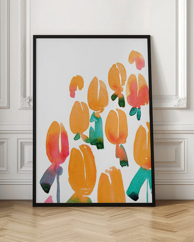 Alicia bouquet I - Stretched Canvas, Poster or Fine Art Print I Heart Wall Art