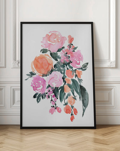 Heidi bouquet - Stretched Canvas, Poster or Fine Art Print I Heart Wall Art