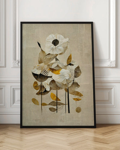 Sunbathing Flower - Stretched Canvas, Poster or Fine Art Print I Heart Wall Art