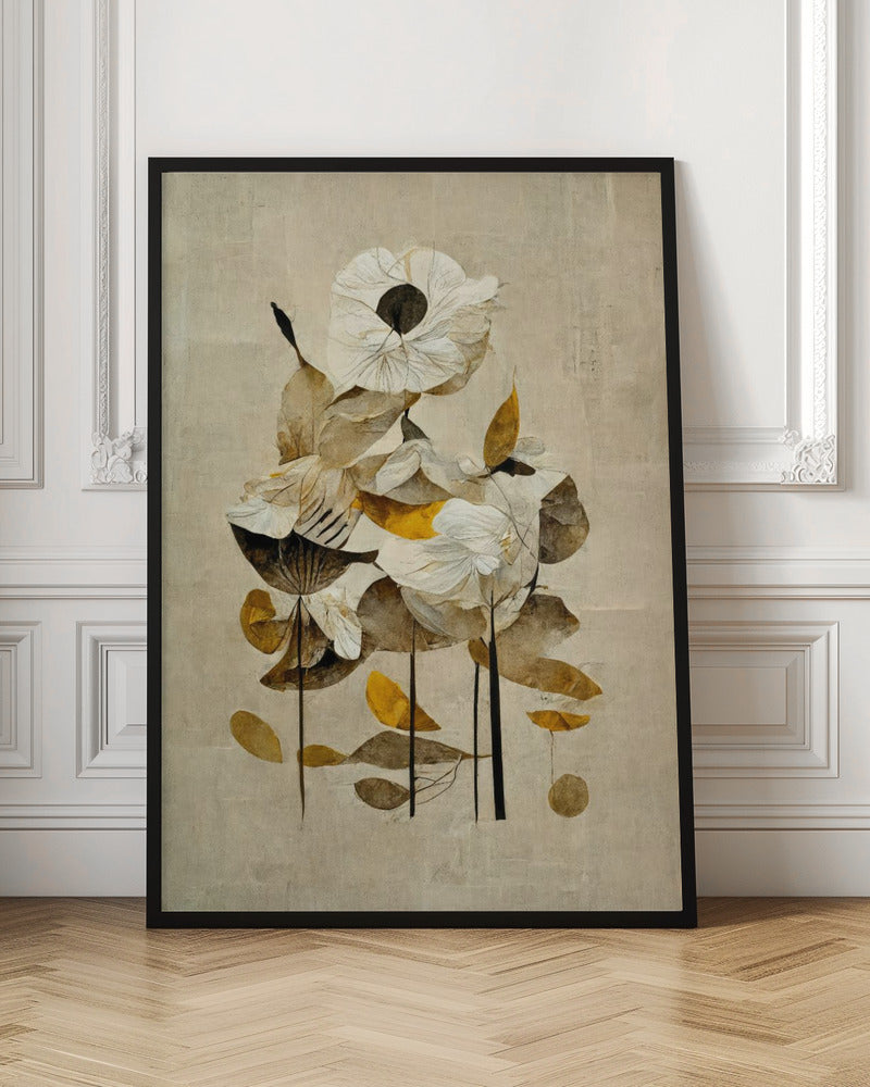 Sunbathing Flower - Stretched Canvas, Poster or Fine Art Print I Heart Wall Art