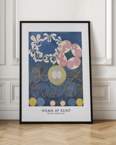 The Ten Largest No.1 Poster - Stretched Canvas, Poster or Fine Art Print I Heart Wall Art