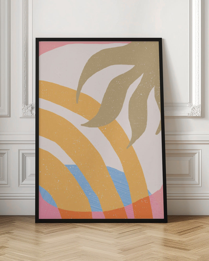 Sun and Botanics - Stretched Canvas, Poster or Fine Art Print I Heart Wall Art