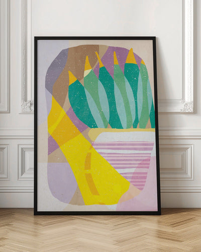 Plant in the Sun - Stretched Canvas, Poster or Fine Art Print I Heart Wall Art