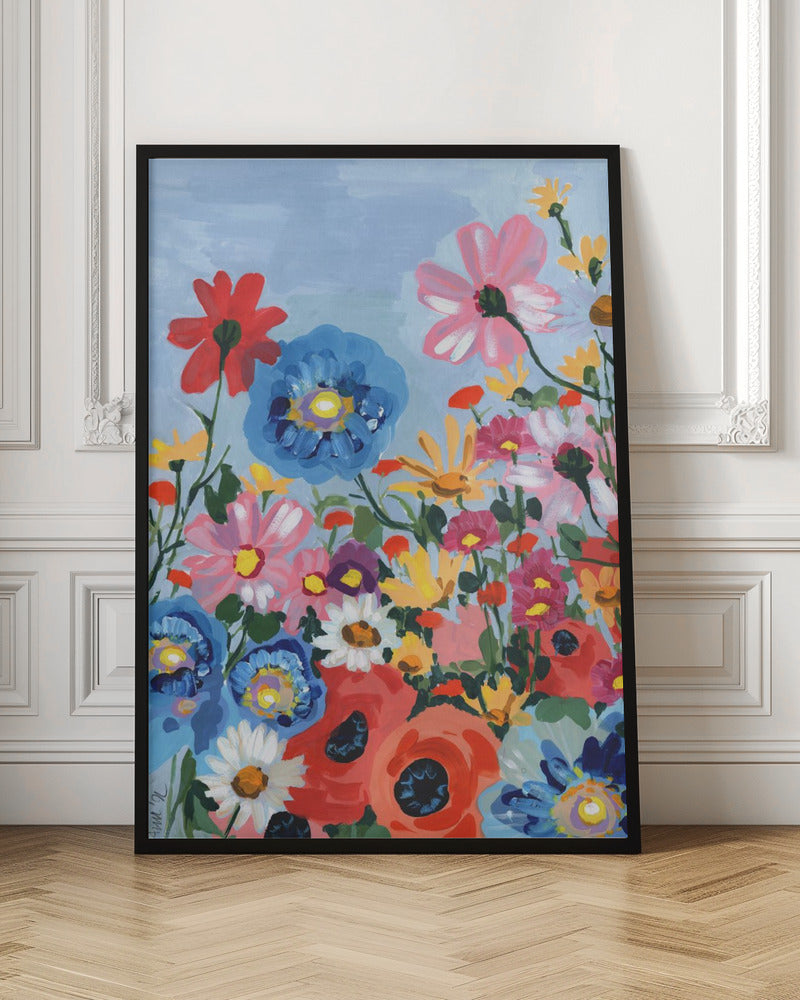 Meadow In June - Stretched Canvas, Poster or Fine Art Print I Heart Wall Art