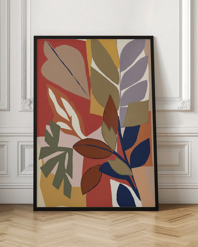 Botanical Impression No 3 - Stretched Canvas, Poster or Fine Art Print I Heart Wall Art