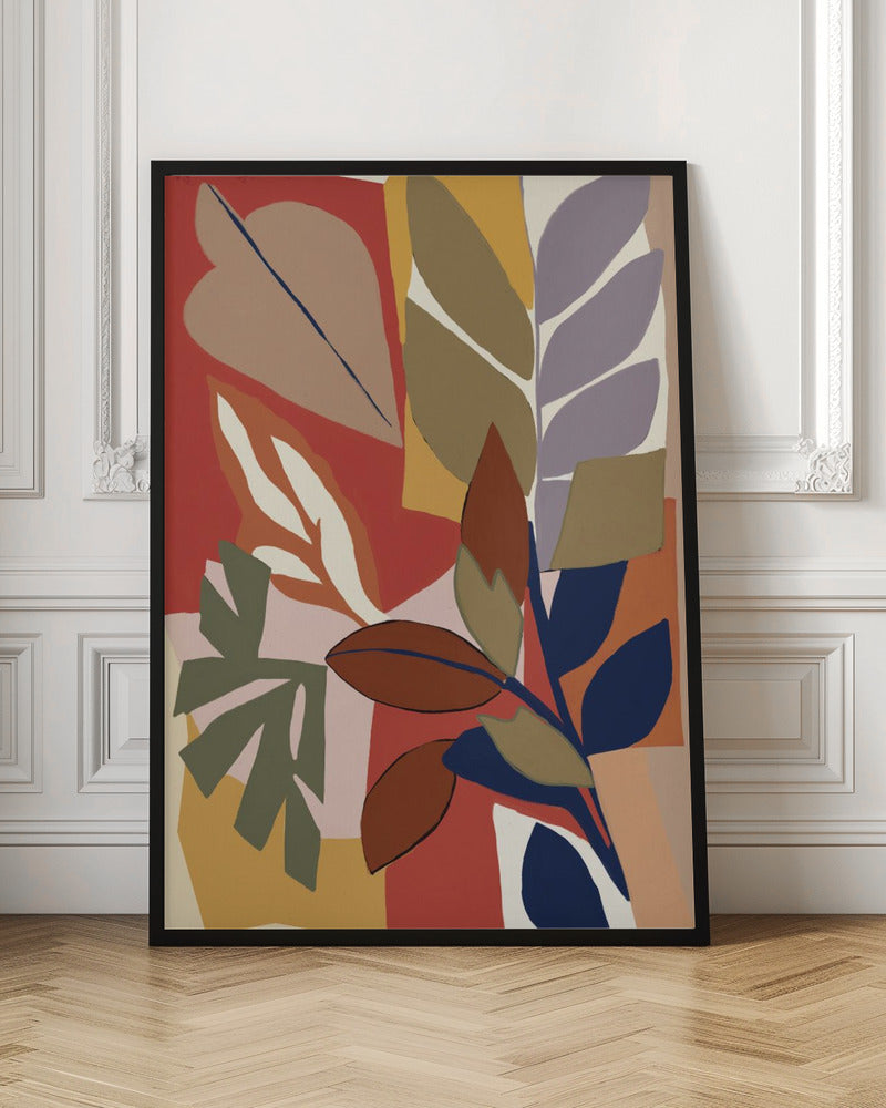 Botanical Impression No 3 - Stretched Canvas, Poster or Fine Art Print I Heart Wall Art