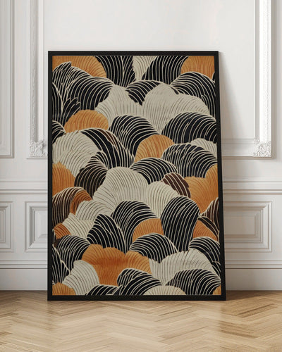 Shell Mountains - Stretched Canvas, Poster or Fine Art Print I Heart Wall Art