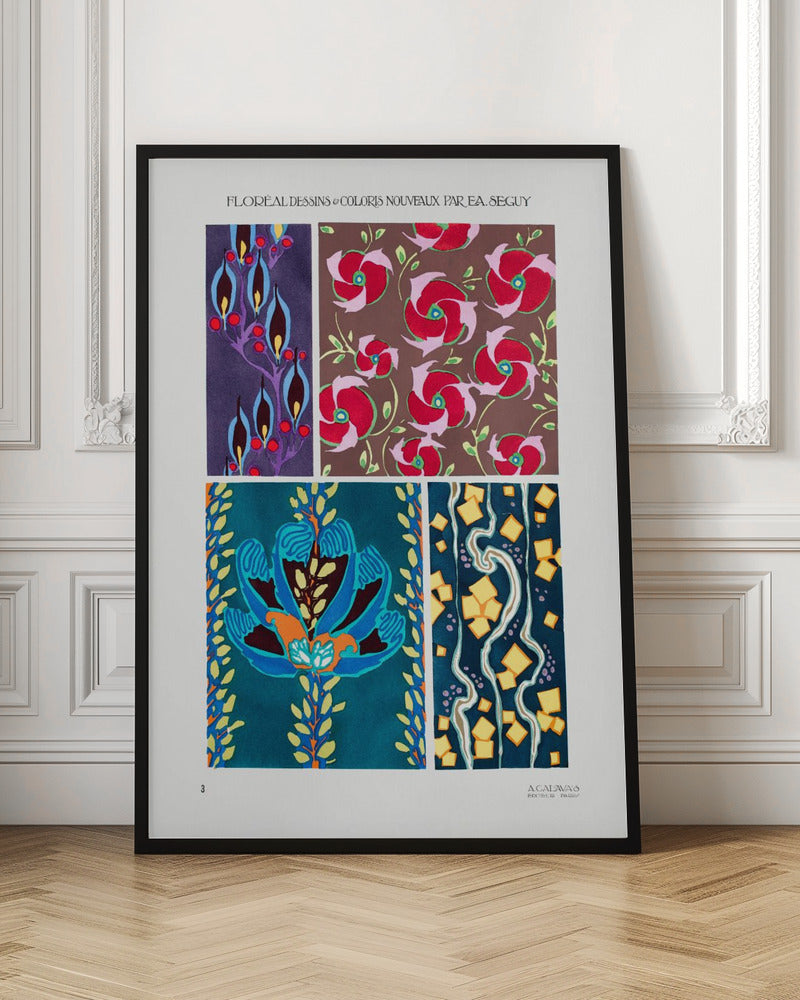 Pattern 03 - Stretched Canvas, Poster or Fine Art Print I Heart Wall Art