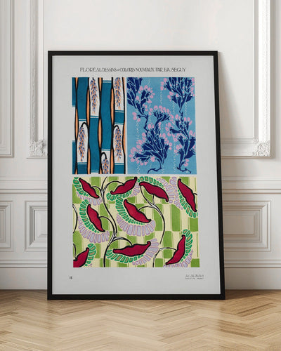 Pattern 016 - Stretched Canvas, Poster or Fine Art Print I Heart Wall Art