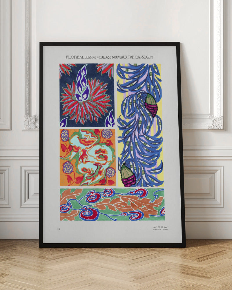 Pattern 18 - Stretched Canvas, Poster or Fine Art Print I Heart Wall Art