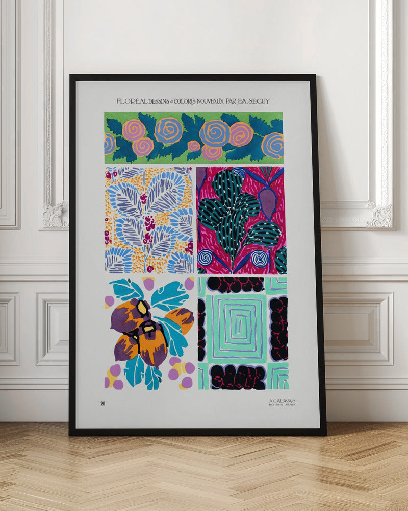 Pattern 20 - Stretched Canvas, Poster or Fine Art Print I Heart Wall Art