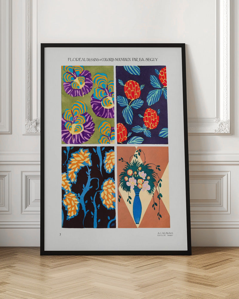 Patterns 7 - Stretched Canvas, Poster or Fine Art Print I Heart Wall Art