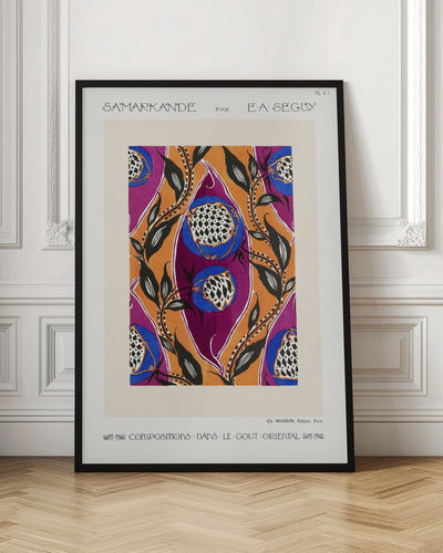 Samarkande 4 - Stretched Canvas, Poster or Fine Art Print I Heart Wall Art