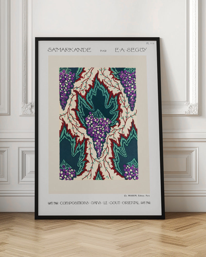 Samarkande 18 - Stretched Canvas, Poster or Fine Art Print I Heart Wall Art