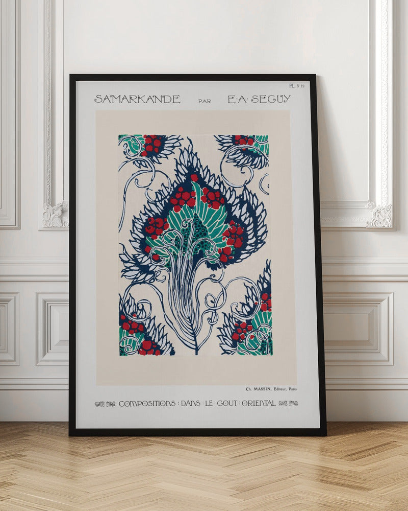 Samarkande 19 - Stretched Canvas, Poster or Fine Art Print I Heart Wall Art