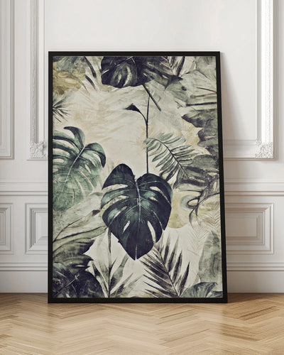 I Jungle01x a 50x70xa - Stretched Canvas, Poster or Fine Art Print I Heart Wall Art