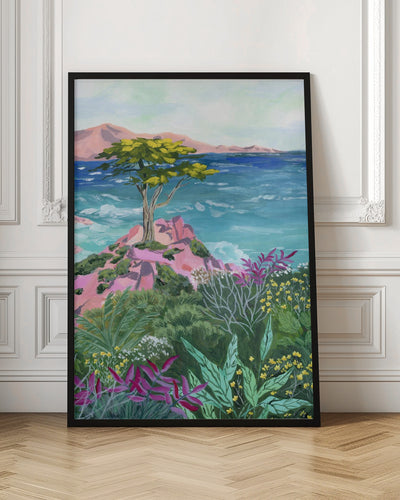 Lone Cypress - Stretched Canvas, Poster or Fine Art Print I Heart Wall Art