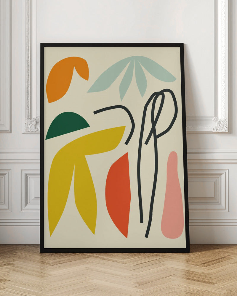 Composition - Stretched Canvas, Poster or Fine Art Print I Heart Wall Art