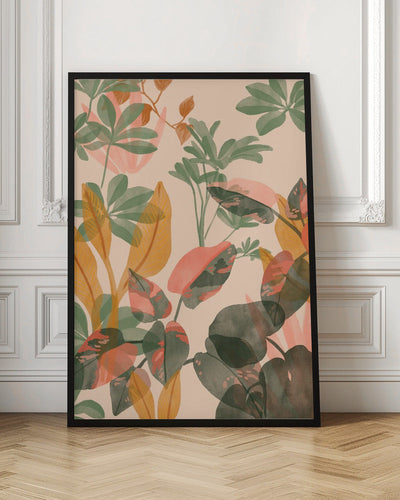 Tropical Mess - Stretched Canvas, Poster or Fine Art Print I Heart Wall Art