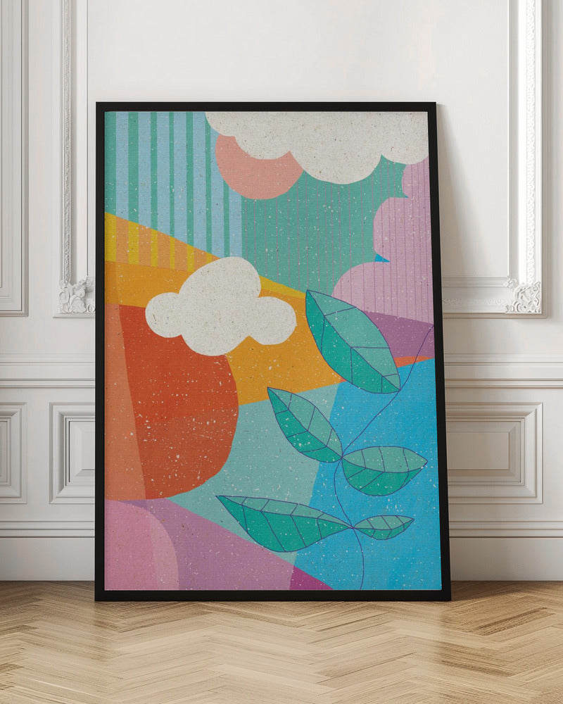 Full Moon - Stretched Canvas, Poster or Fine Art Print I Heart Wall Art