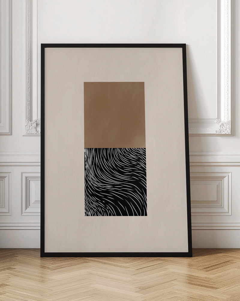 Geometric and Organic Shapes - Stretched Canvas, Poster or Fine Art Print I Heart Wall Art