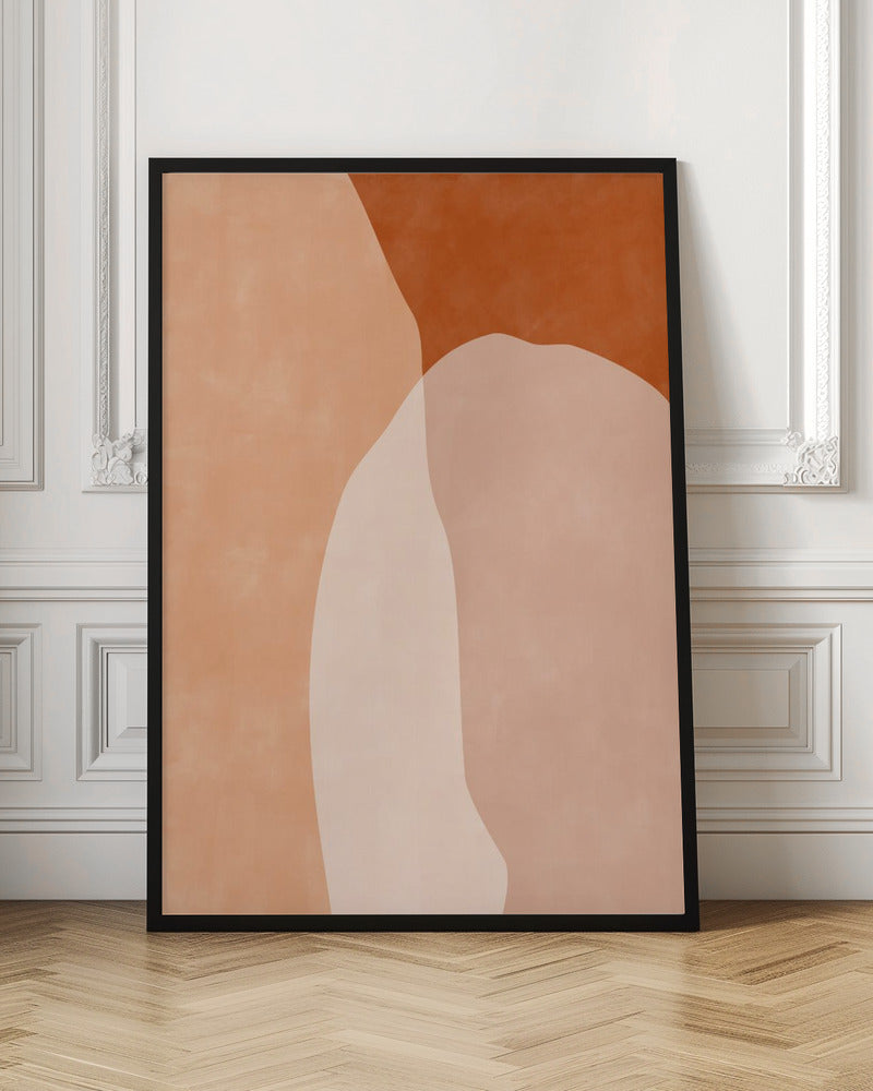 Earthy Layers - Stretched Canvas, Poster or Fine Art Print I Heart Wall Art