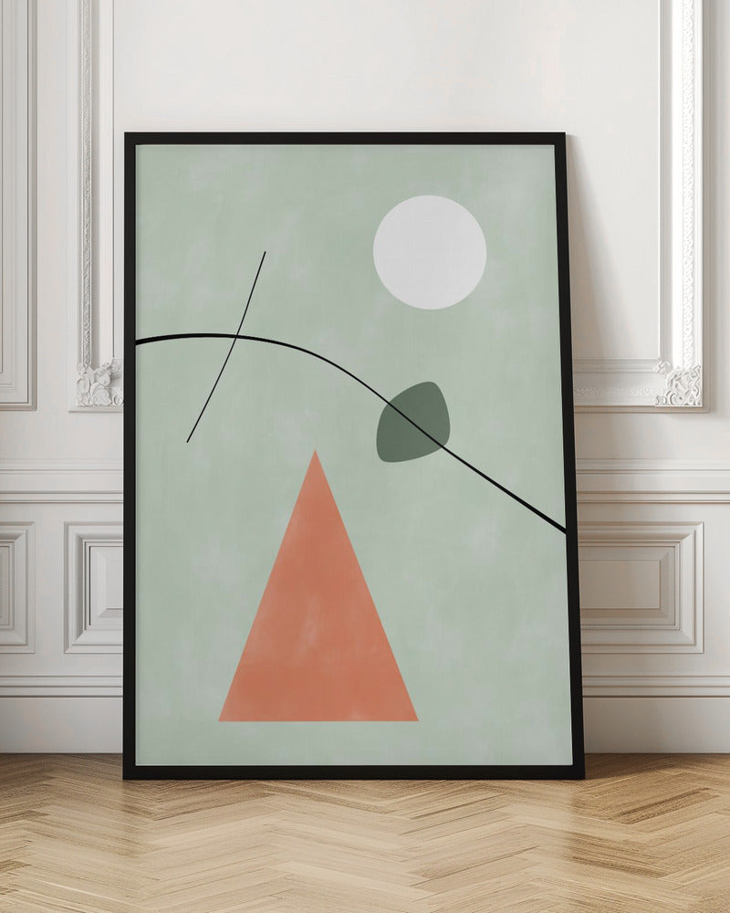 Shapes in Harmony - Stretched Canvas, Poster or Fine Art Print I Heart Wall Art