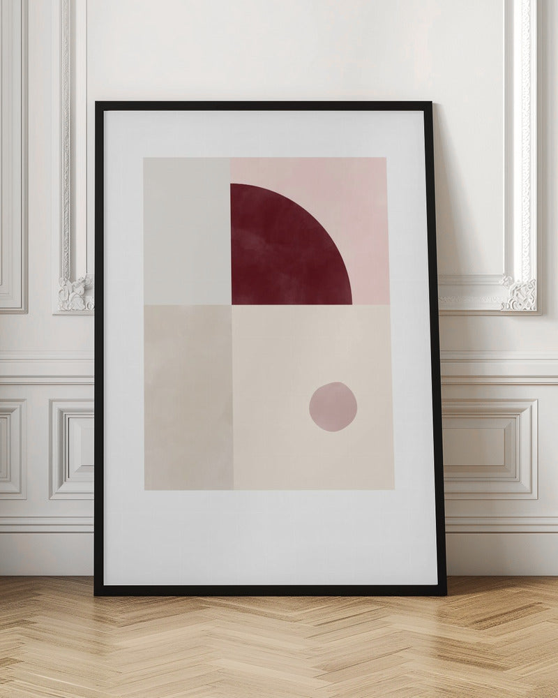 Geometric Harmony - Stretched Canvas, Poster or Fine Art Print I Heart Wall Art