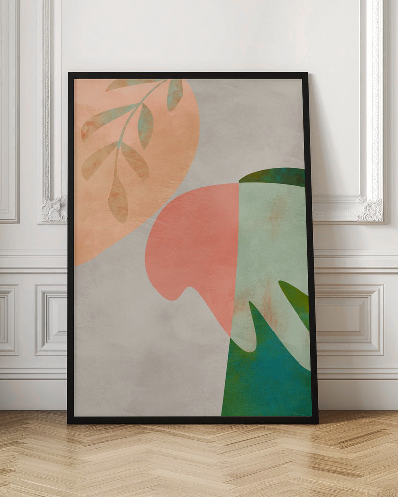 Cut out leaves - Stretched Canvas, Poster or Fine Art Print I Heart Wall Art