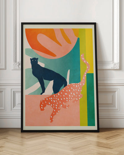 Spaces Leo Kopie - Stretched Canvas, Poster or Fine Art Print I Heart Wall Art
