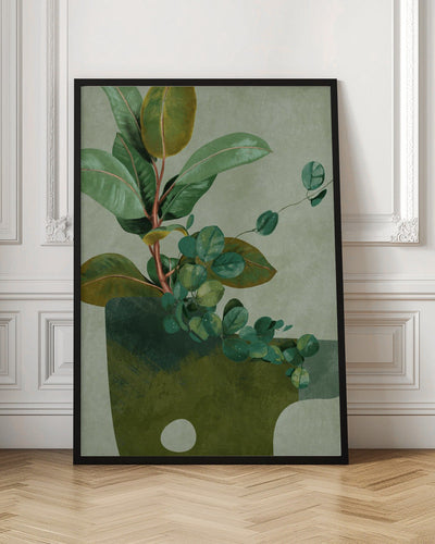 Leaves More 12 - Stretched Canvas, Poster or Fine Art Print I Heart Wall Art