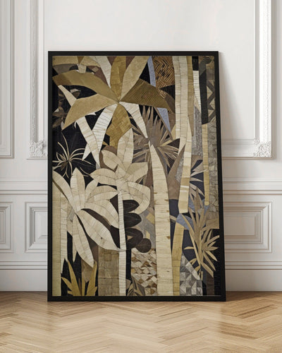 Bamboo Jungle - Stretched Canvas, Poster or Fine Art Print I Heart Wall Art