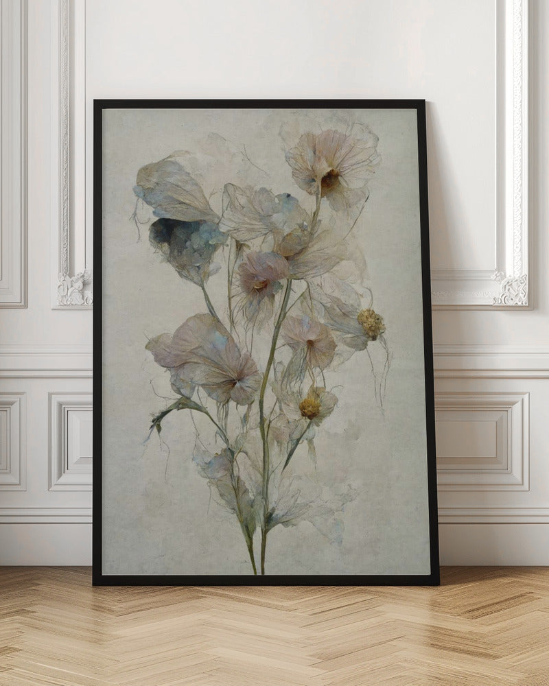 Fragile Flowers - Stretched Canvas, Poster or Fine Art Print I Heart Wall Art