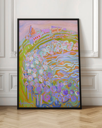 Df1418gardenbyseai - Stretched Canvas, Poster or Fine Art Print I Heart Wall Art