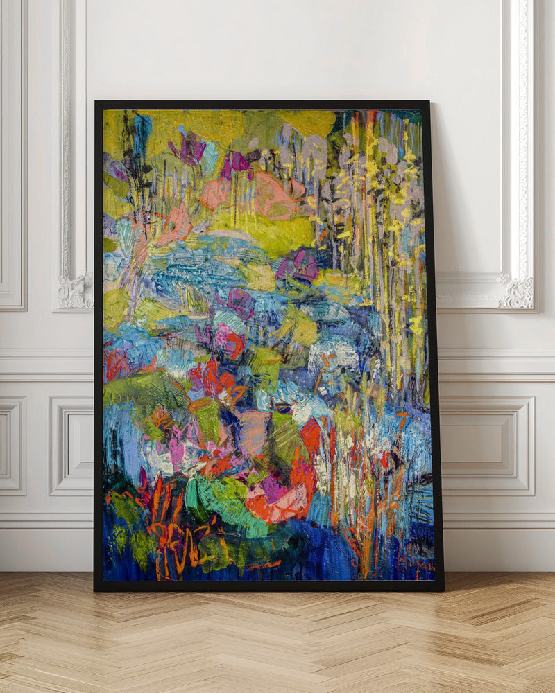 Vivid Nature Dance - Stretched Canvas, Poster or Fine Art Print I Heart Wall Art