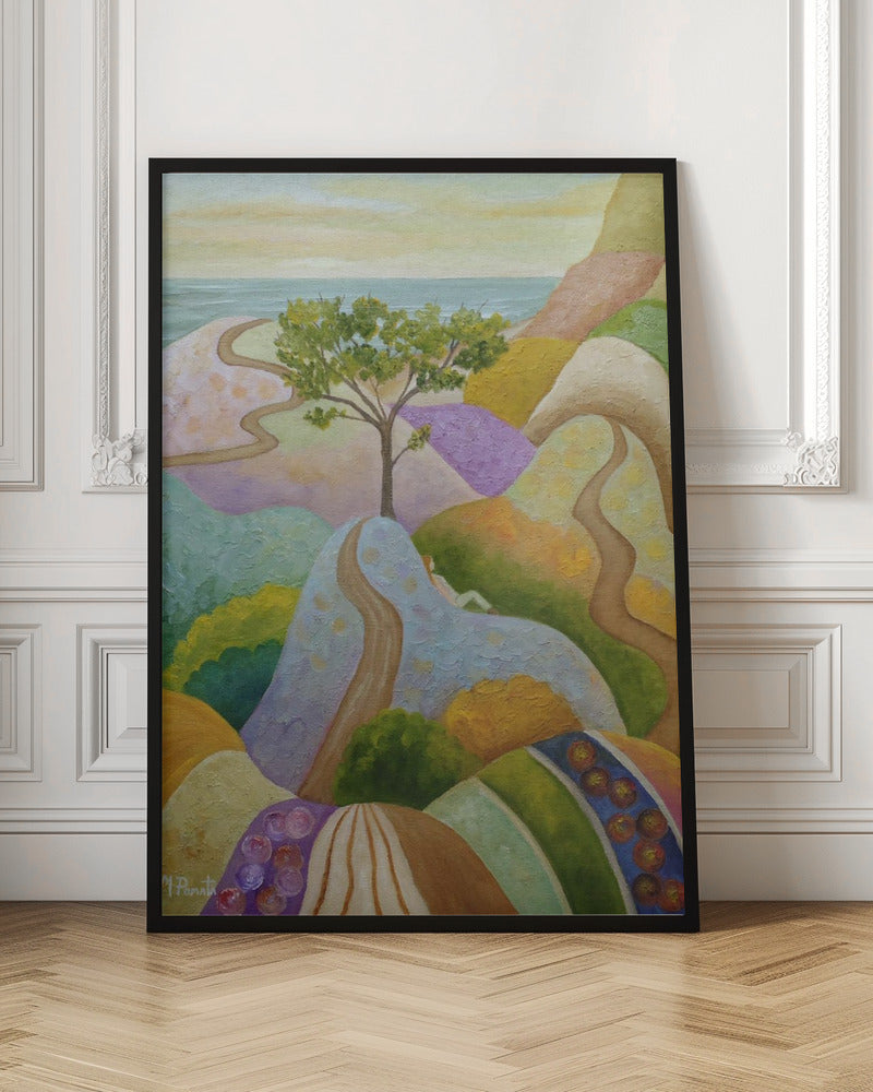 Murmur of Sea and Birds - Stretched Canvas, Poster or Fine Art Print I Heart Wall Art