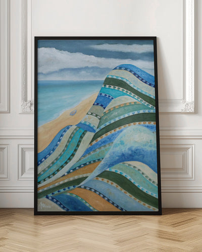 Nonforlorn Blue - Stretched Canvas, Poster or Fine Art Print I Heart Wall Art