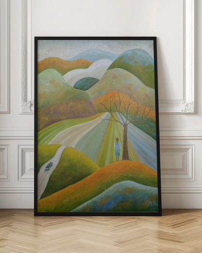 Road To Somewhere - Stretched Canvas, Poster or Fine Art Print I Heart Wall Art