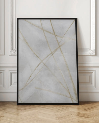 Gestual #1 - Stretched Canvas, Poster or Fine Art Print I Heart Wall Art