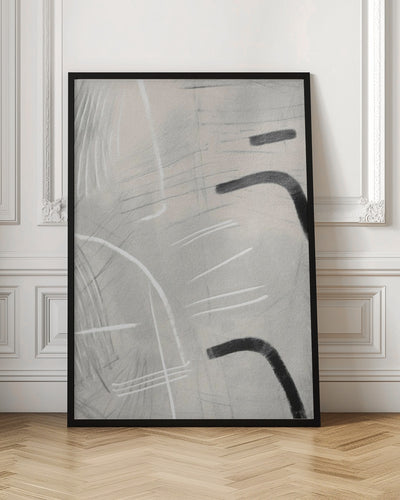 Gestual #3 - Stretched Canvas, Poster or Fine Art Print I Heart Wall Art