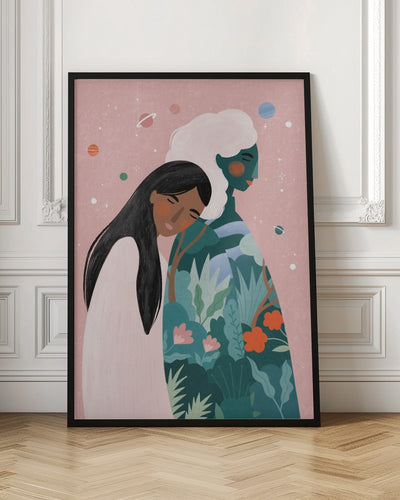 Reconnect - Stretched Canvas, Poster or Fine Art Print I Heart Wall Art