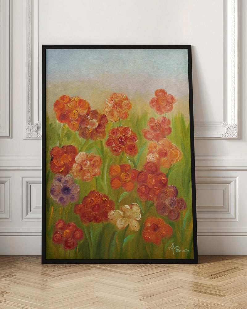 The Garden of Joy - Stretched Canvas, Poster or Fine Art Print I Heart Wall Art