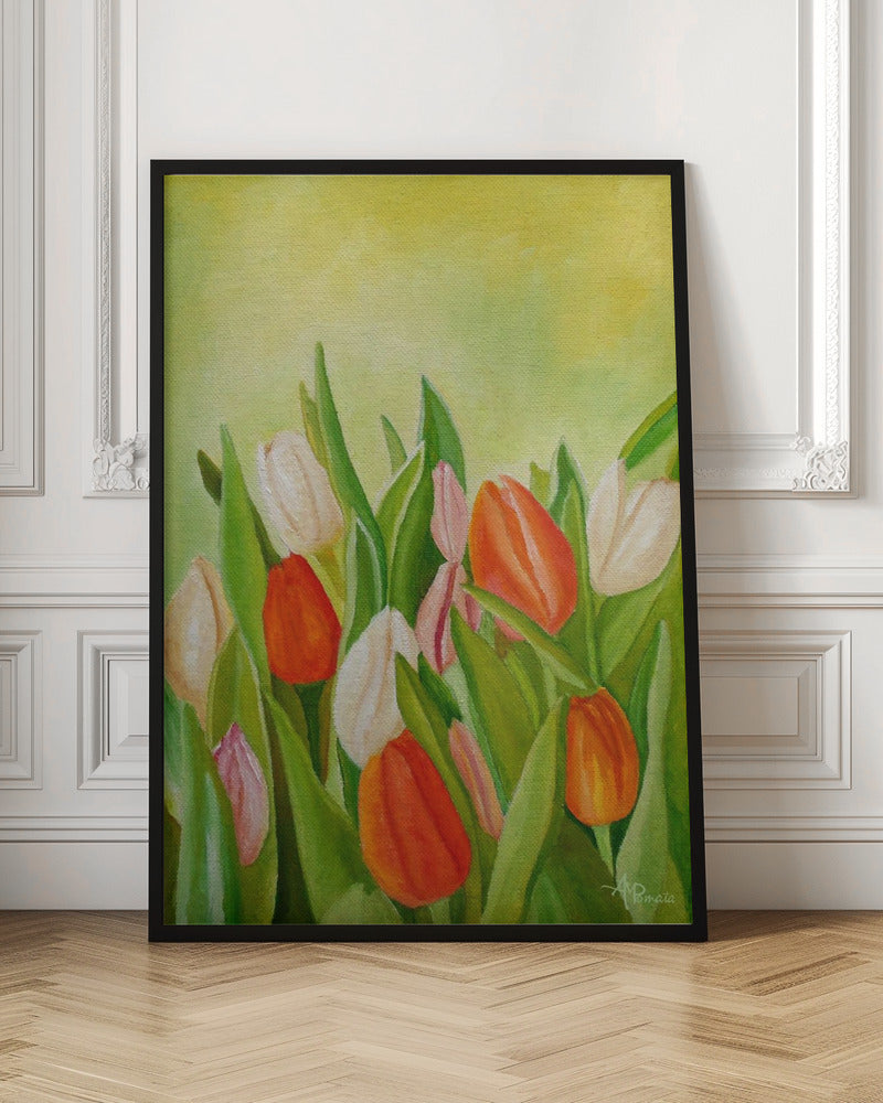 Colors of Spring - Stretched Canvas, Poster or Fine Art Print I Heart Wall Art